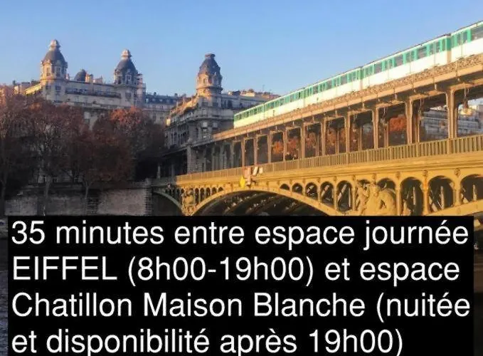 Chatillon Citea Express Chatillon Metro Pour Nuitee Avec Acces Direct Paris Centre Et Espace Limite En Journee Paris Sans Nuitee Acces Limite 9h00-18h00 Depot Bagage